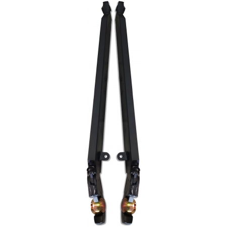 2x WZMOCNIONE Cięgło Boczne DOLNE BELKA RAMIĘ 950mm C-385 C385 28mm + KULA Z KOŁNIERZEM